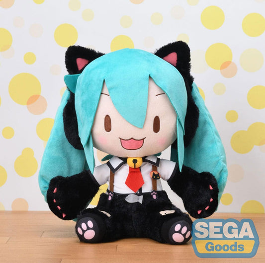 Hatsune Miku Project Diva Arcade Future Tone Fuwa Petit Plush Figure Hatsune Miku Kitty Cat LL 30 cm       4582733458311