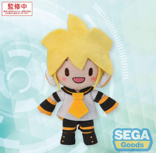 Character Vocal Series 02: Kagamine Rin/Len Fuwa Petit Mini Plush Figure Kagamine Len (EX) 17 cm       4582733458823