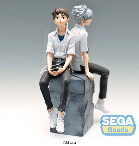 Rebuild of Evangelion Luminasta PVC Statue Shinji & Kaworu Evangelion: New Theatrical Edition Shinji Ver. 17 cm 4582733461489