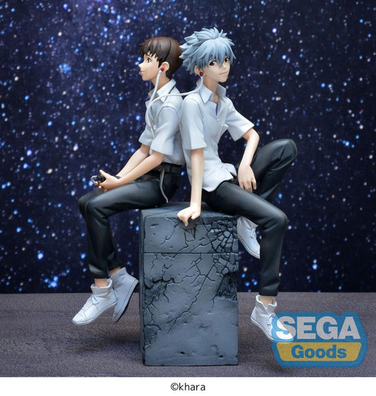 Rebuild of Evangelion Luminasta PVC Statue Shinji & Kaworu Evangelion: New Theatrical Edition Kaworu Ver. 17 cm 4582733461496