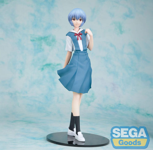 Rebuild of Evangelion High Premium PVC Statue Rei Uniform Ver. Evangelion: New Theatrical Edition 20 cm            4582733464640