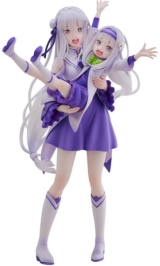 Re:Zero Starting Life in Another World PVC Statue 1/7 Emilia & Childhood Emilia 24 cm 4580779515067