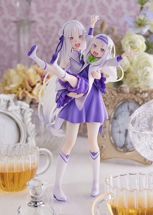 Re:Zero Starting Life in Another World PVC Statue 1/7 Emilia & Childhood Emilia 24 cm 4580779515067