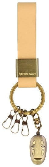 Spirited Away Leather-Keychain No Face 4954043146699
