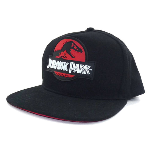 Jurassic Park Curved Bill Cap Red Logo 5055910359521