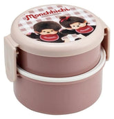 Monchhichi Two Layer Round Shape Lunch Box 4973307714832