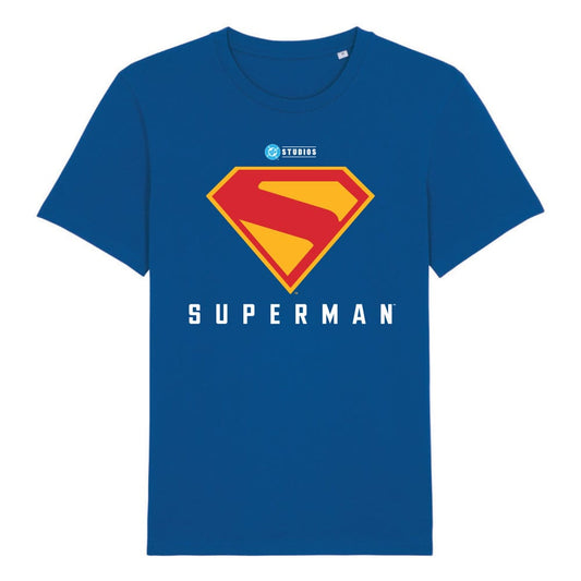 Superman 2025 T-Shirt Classic Logo Size S 5056811561136