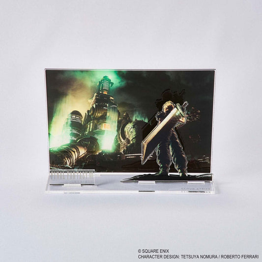 Final Fantasy VII Rebirth Acrylic Diorama Cloud Key Art  4988601393072