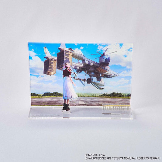 Final Fantasy VII Rebirth Acrylic Diorama Aerith Key Art    4988601393089