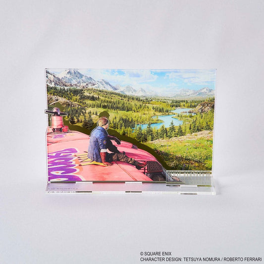 Final Fantasy VII Rebirth Acrylic Diorama Cid Key Art    4988601393140