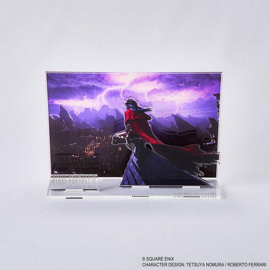 Final Fantasy VII Rebirth Acrylic Diorama Vincent Key Art    4988601393157