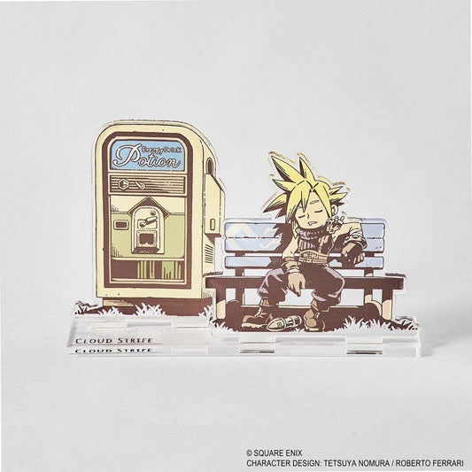Final Fantasy VII Rebirth Acrylic Stand Napping Cloud 4988601393249
