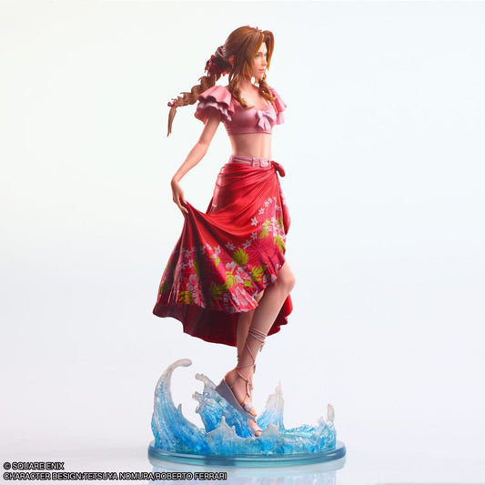 Final Fantasy VII Rebirth Static Arts Gallery Statue Aerith Gainsborough (Swimsuit Ver.) 26 cm 4988601390125