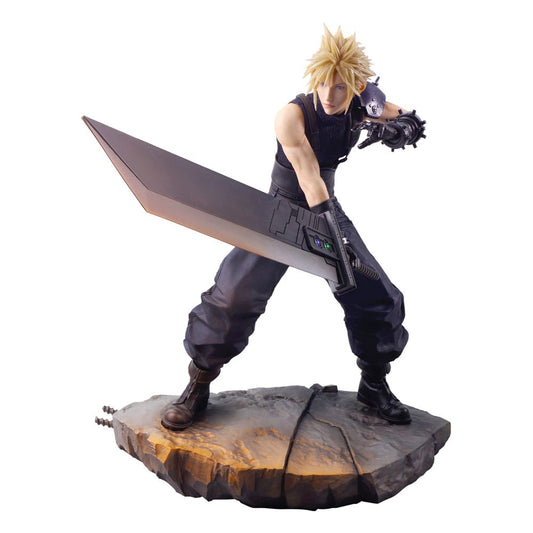 Final Fantasy VII Rebirth Static Arts Gallery Statue Cloud Strife 18 cm 4988601376372