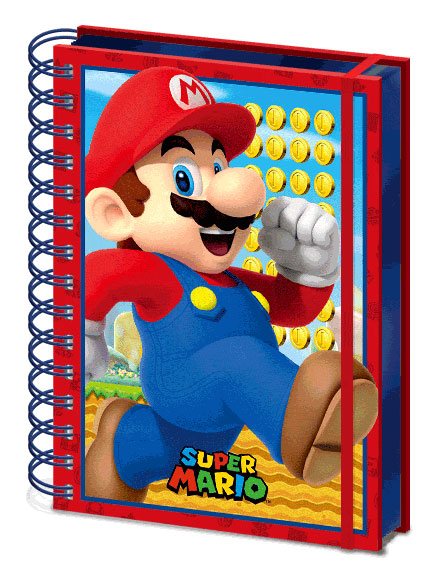Super Mario 3D Wiro Notebook A5 Mario 5051265726261