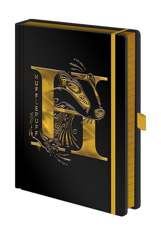 Harry Potter Premium Notebook A5 Hufflepuff Foil - Amuzzi