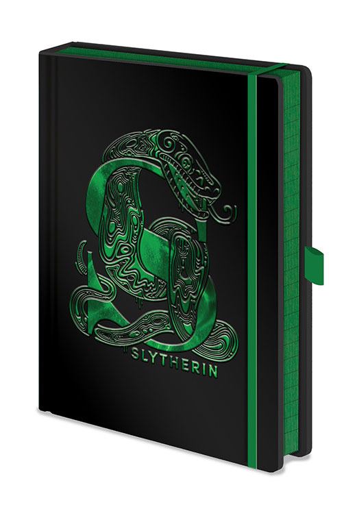 Harry Potter Premium Notebook A5 Slytherin Foil 5051265726964
