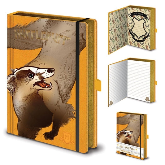 Harry Potter Premium Notebook Hufflepuff 5051265737878