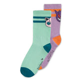 Pokémon Socks 2-Pack Heads Grey 35-38 8718526156829