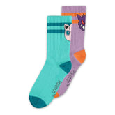 Pokémon Socks 2-Pack Heads Grey 39-42 8718526156805