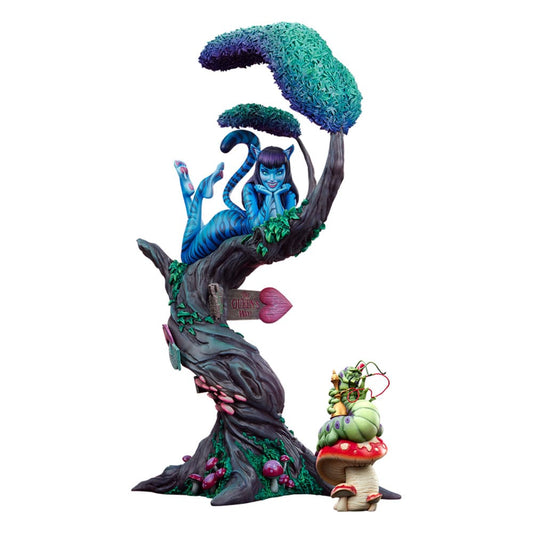 Fairytale Fantasies Collection Statue Lady Cheshire Cat (Deluxe Edition) 63 cm 0747720270466