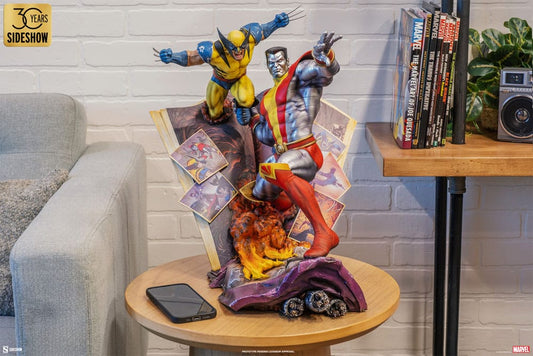Marvel Statue Fastball Special: Colossus and Wolverine Statue 46 cm 0747720263819