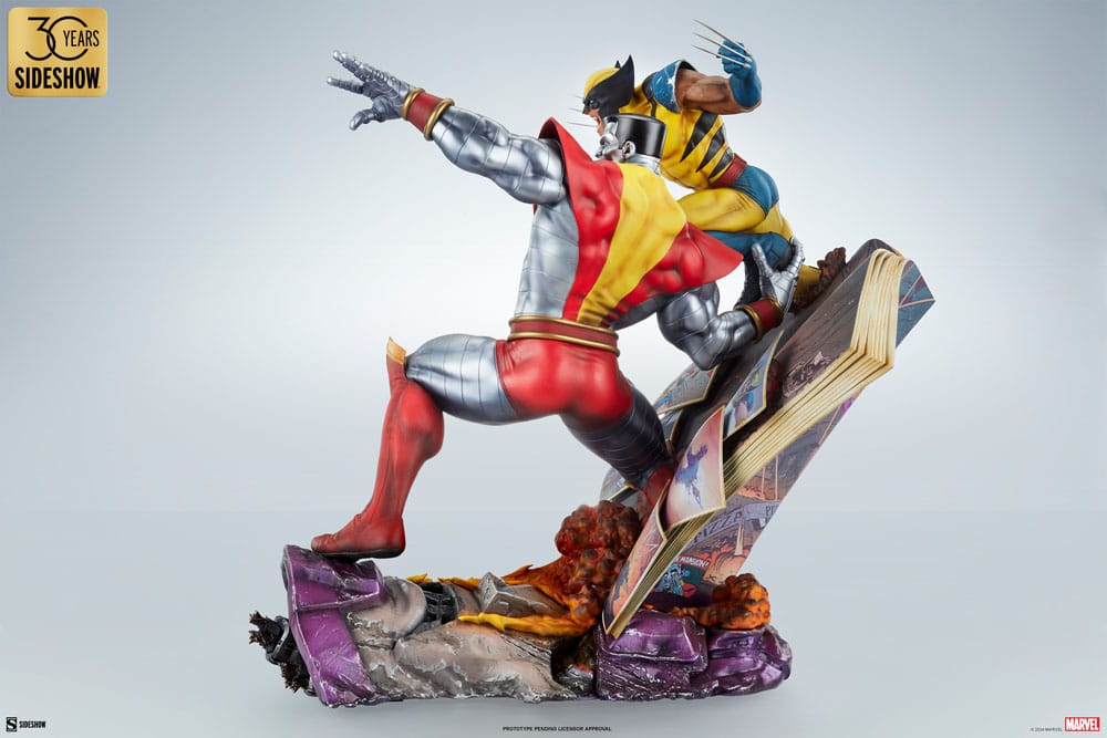 Marvel Statue Fastball Special: Colossus and Wolverine Statue 46 cm 0747720263819