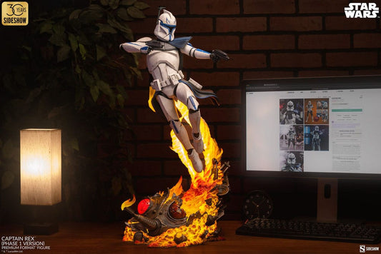 Star Wars Premium Format Figure Captain Rex (Phase 1 Version) Sideshow Exclusive 68 cm 0747720265240