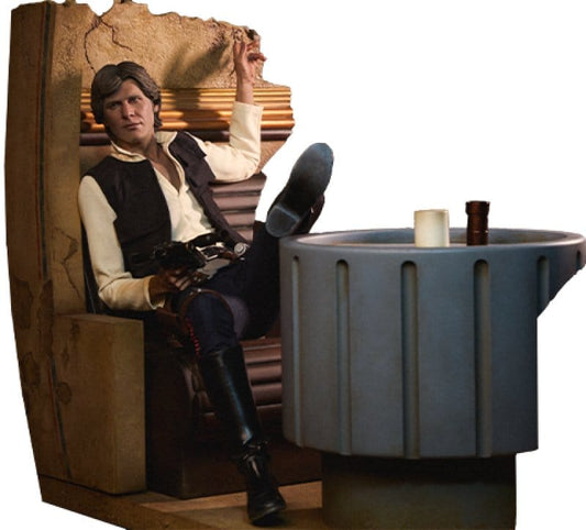 Star Wars Episode IV Mixed Media Premium Format Figure Han Solo: Sorry About the Mess 32 cm 0747720265011