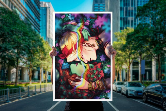 DC Comics Art Print Harley & Ivy 41 x 61 cm - unframed 0747720263177