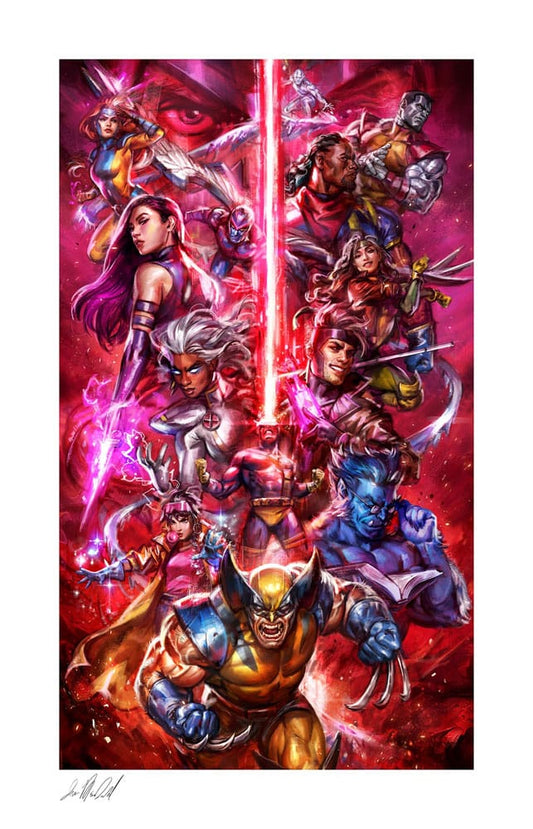Marvel Art Print The X-Men vs Magneto 46 x 71 cm - unframed 0747720263441