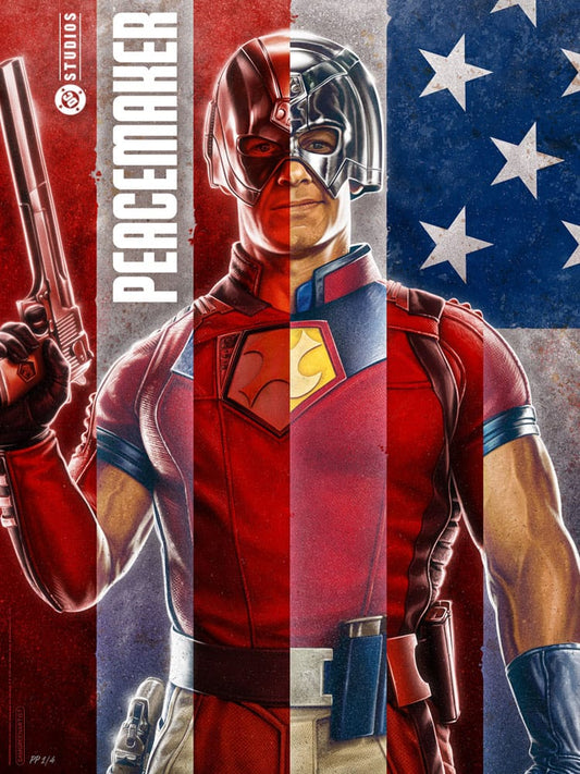 DC Comics Art Print Peacemaker 41 x 61 cm - unframed 0747720271951