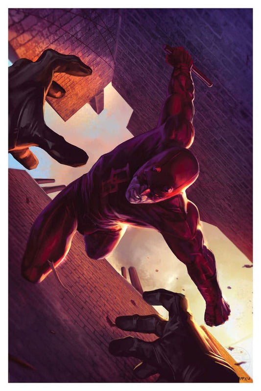 Marvel Art Print Daredevil: The Man Without Fear 60 x 41 cm - unframed 0747720270664