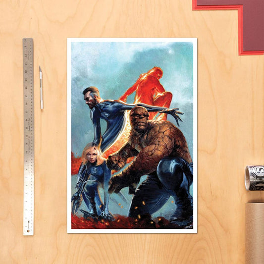 Marvel Art Print The Fantastic Four 41 x 61 cm - unframed 0747720270862