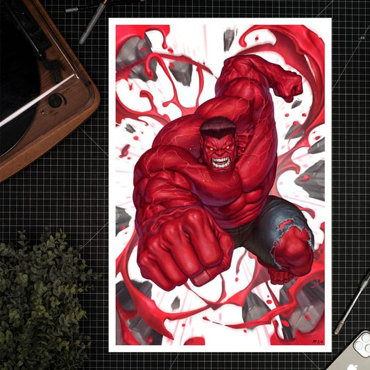 Marvel Red Hulk #1 Art Print Red Hulk 61 x 41 cm - unframed 0747720270794