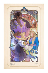 Critical Role Art Print Matthew Mercer: 10th Anniversary Art Nouveau Illustrations 46 x 28 cm - unframed 0747720272743