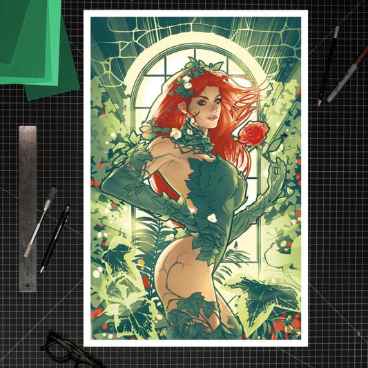 DC Comics Art Print Poison Ivy 41 x 61 cm - unframed 0747720272125