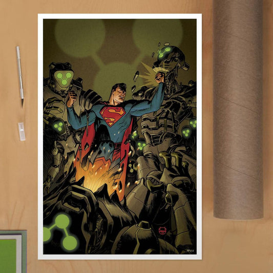 DC Comics Art Print Superman Space Age 61 x 41 cm - unframed 0747720272668