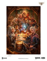 Baldur's Gate III Fine Art Print The Elfsong Tavern 61 x 46 cm - unframed 0747720289505