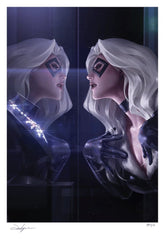Marvel Fine Art Print Black Cat 46 x 61 cm - unframed 0747720288607