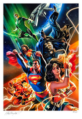 DC Comics Fine Art Print Justice League Unlimited 46 x 61 cm - unframed 0747720289635