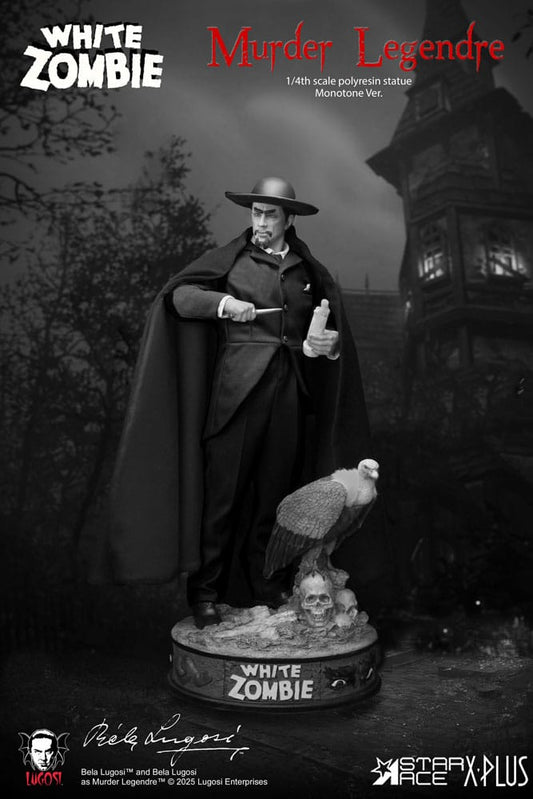 White Zombie Statue 1/4 Murder Legendre Monotone Ver. 52 cm 4897057884297