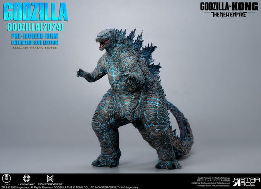 Godzilla vs. Kong: The New Empire Soft Vinyl Statue Godzilla (2024) Evolved Blue Edition 28 cm   4897057886680