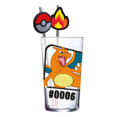 Pokémon Glass Tumbler with Straws Charizard 480 ml 8412497981595
