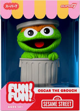 Sesame Street Fun! Fun! Soft Vinyl Figur Wave 01 - Oscar the Grouch 18 cm 0840418808160