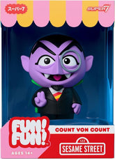 Sesame Street Fun! Fun! Vinyl Action Figure Wave 01 - Count von Count 18 cm 0840418808184
