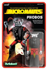 Micronauts ReAction+ Action Figure Wave 04 Phobos 0840418802328