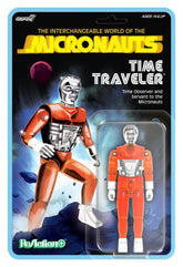 Micronauts ReAction+ Action Figure Wave 04 Time Traveler (Translucent Orange) 0840418828441