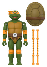Teenage Mutant Ninja Turtles ReAction+ Action Figure Wave 02 Michelangelo 0840418807613