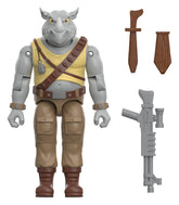Teenage Mutant Ninja Turtles ReAction+ Action Figure Wave 02 Rocksteady 0840418807637